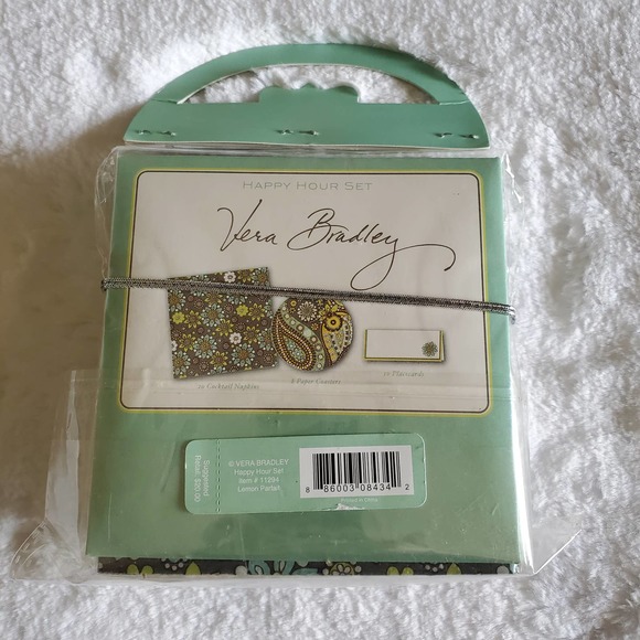 Vera Bradley Happy Hour Set - Picture 2 of 3